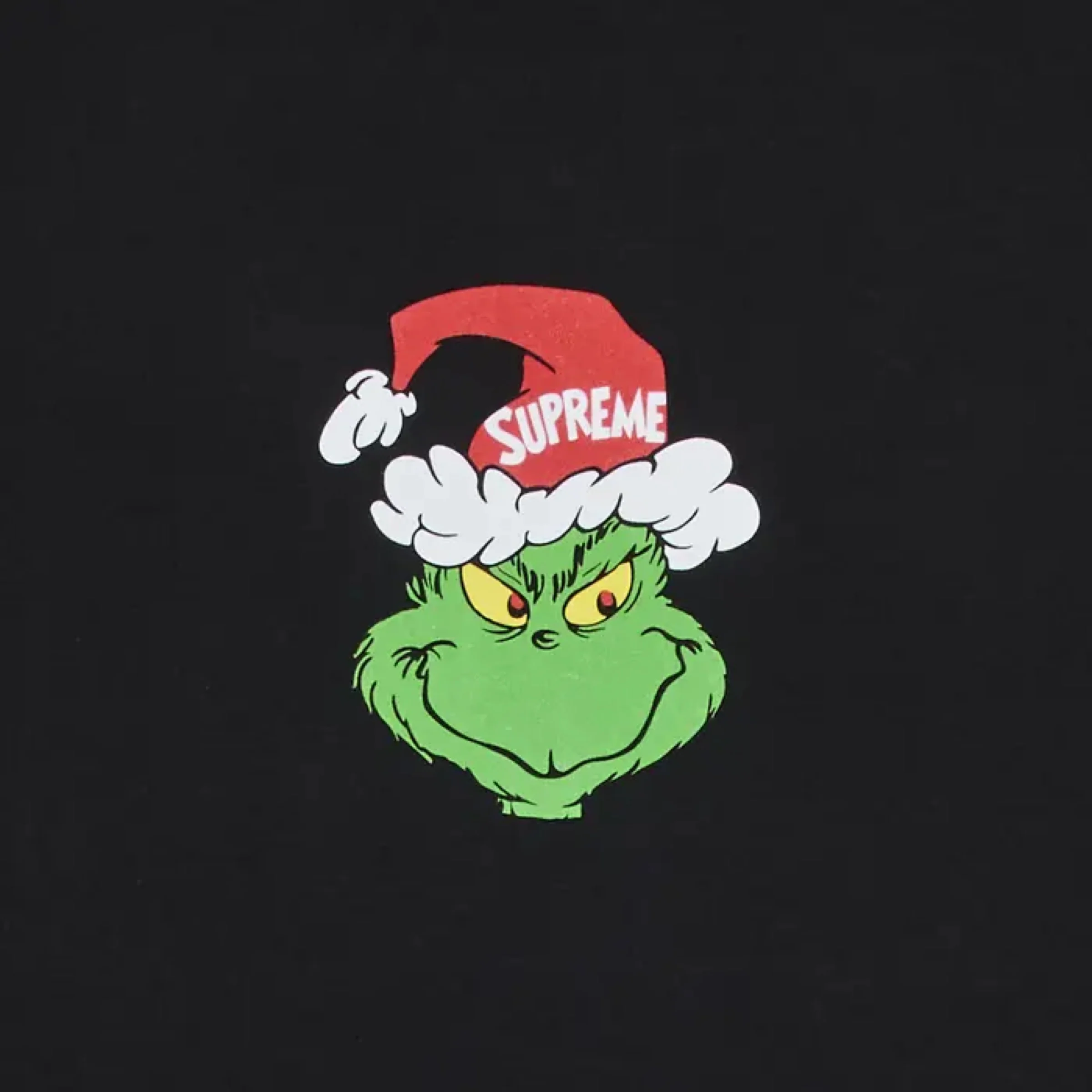 Supreme Grinch Tee - Black (FW24) - Image 2