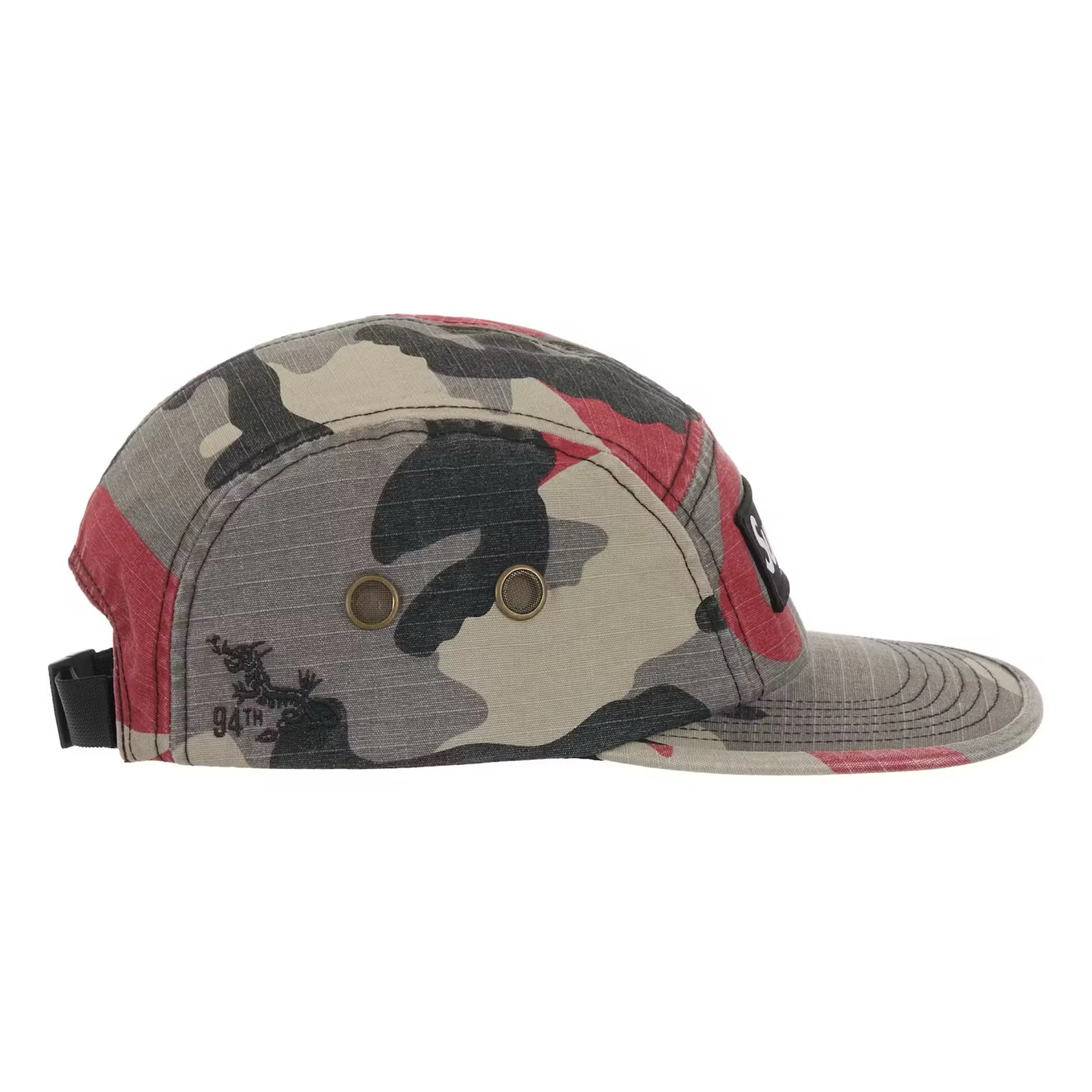 Supreme Military Camp Cap - Red Camo (SS26) - Image 2