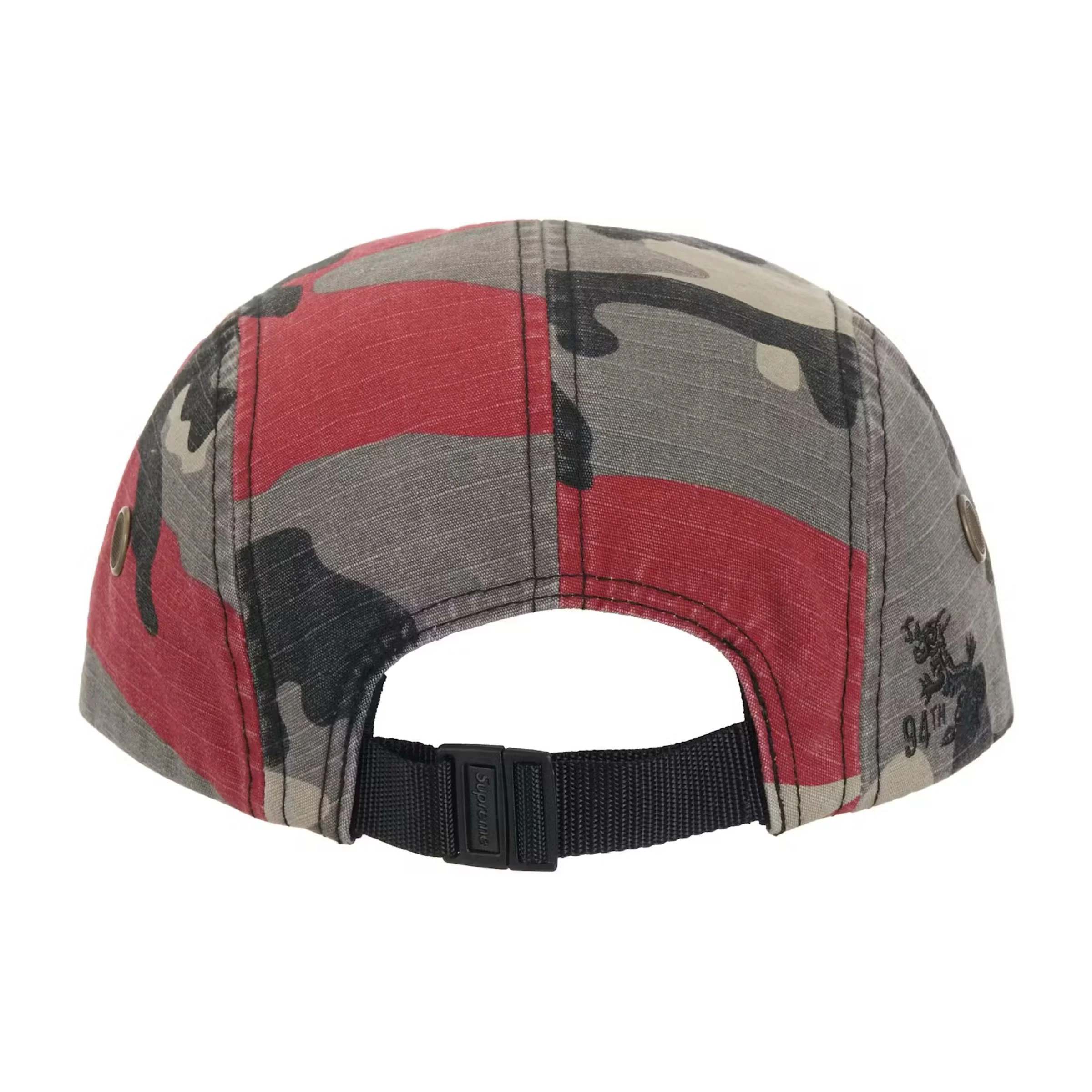 Supreme Military Camp Cap - Red Camo (SS26) - Image 3