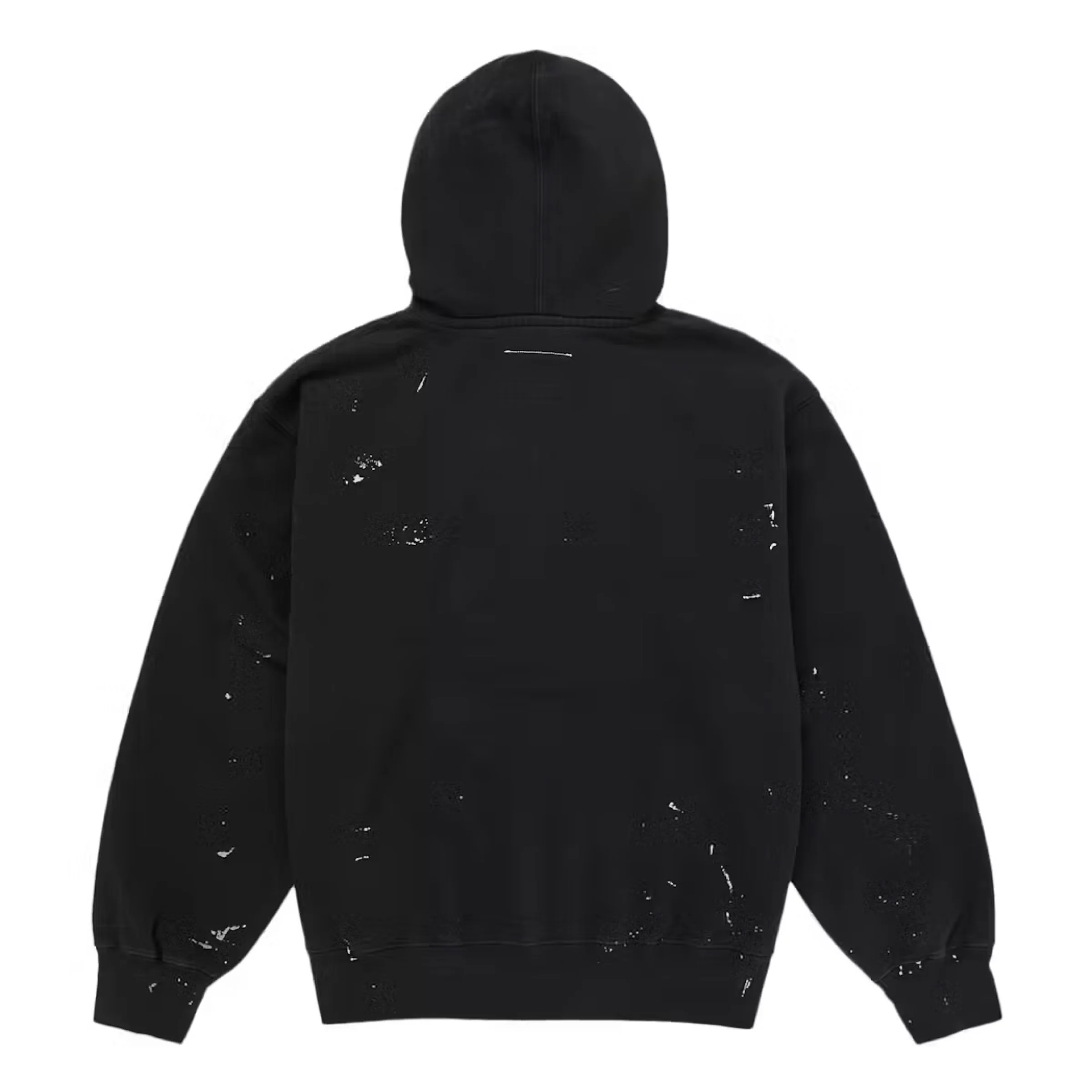 Supreme MM6 Maison Margiela Box Logo Zip Up Hoodie - Black - Image 3