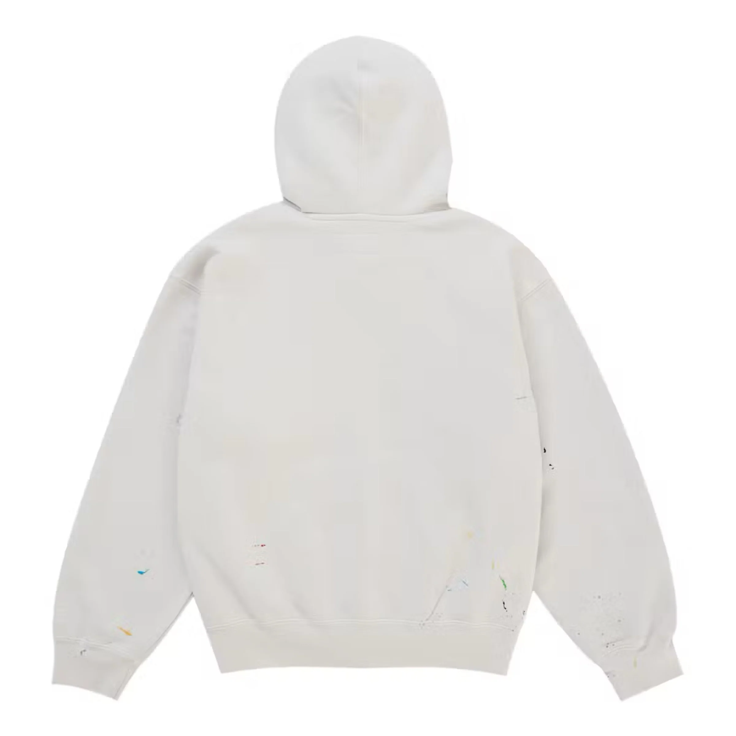 Supreme MM6 Maison Margiela Box Logo Zip Up Hoodie - White - Image 3