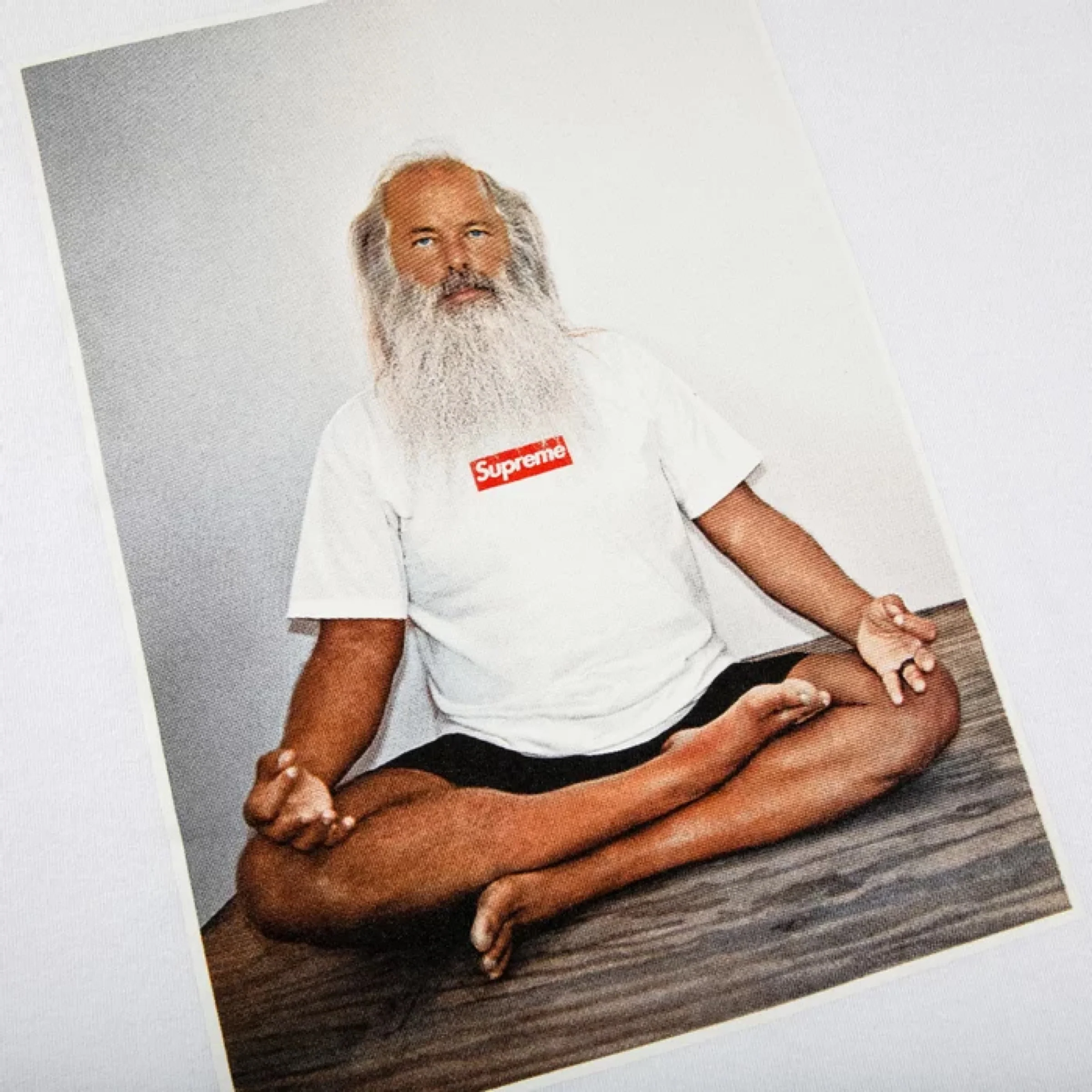 Supreme Rick Rubin Tee - White (FW21) - Image 2