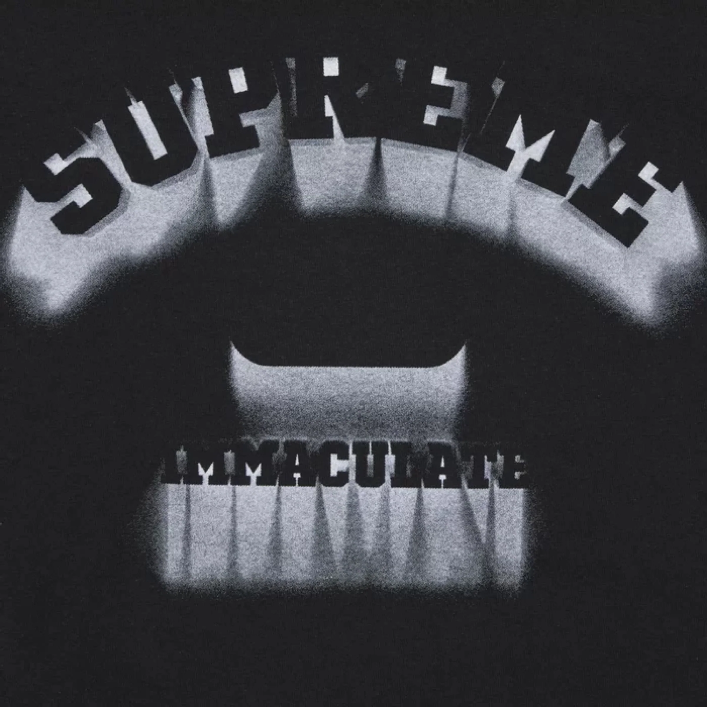 Supreme Shadow Tee - Black (SS24) - Image 2