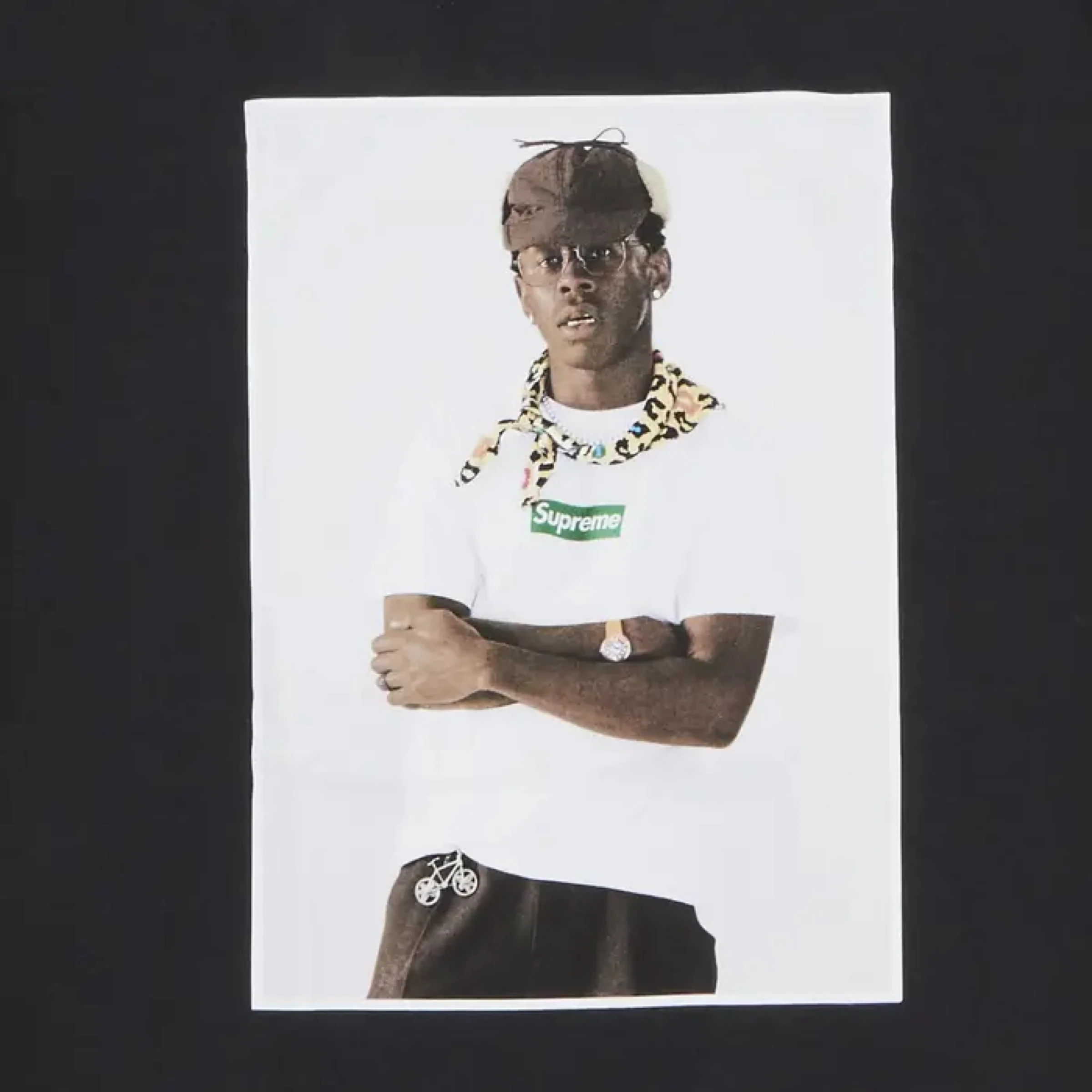Supreme Tyler The Creator Tee - Black (FW24) - Image 2