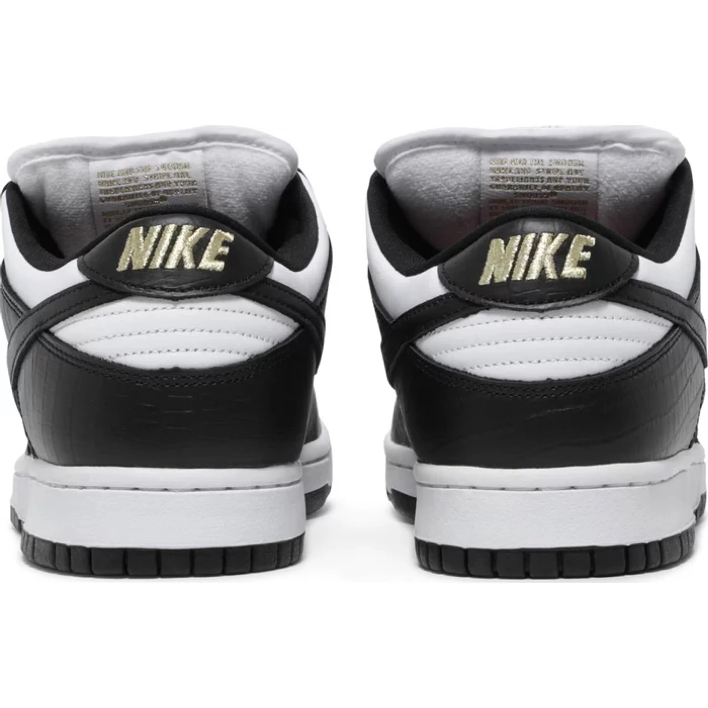 Supreme x Nike SB Dunk Low 'Black' (2021) - Image 4