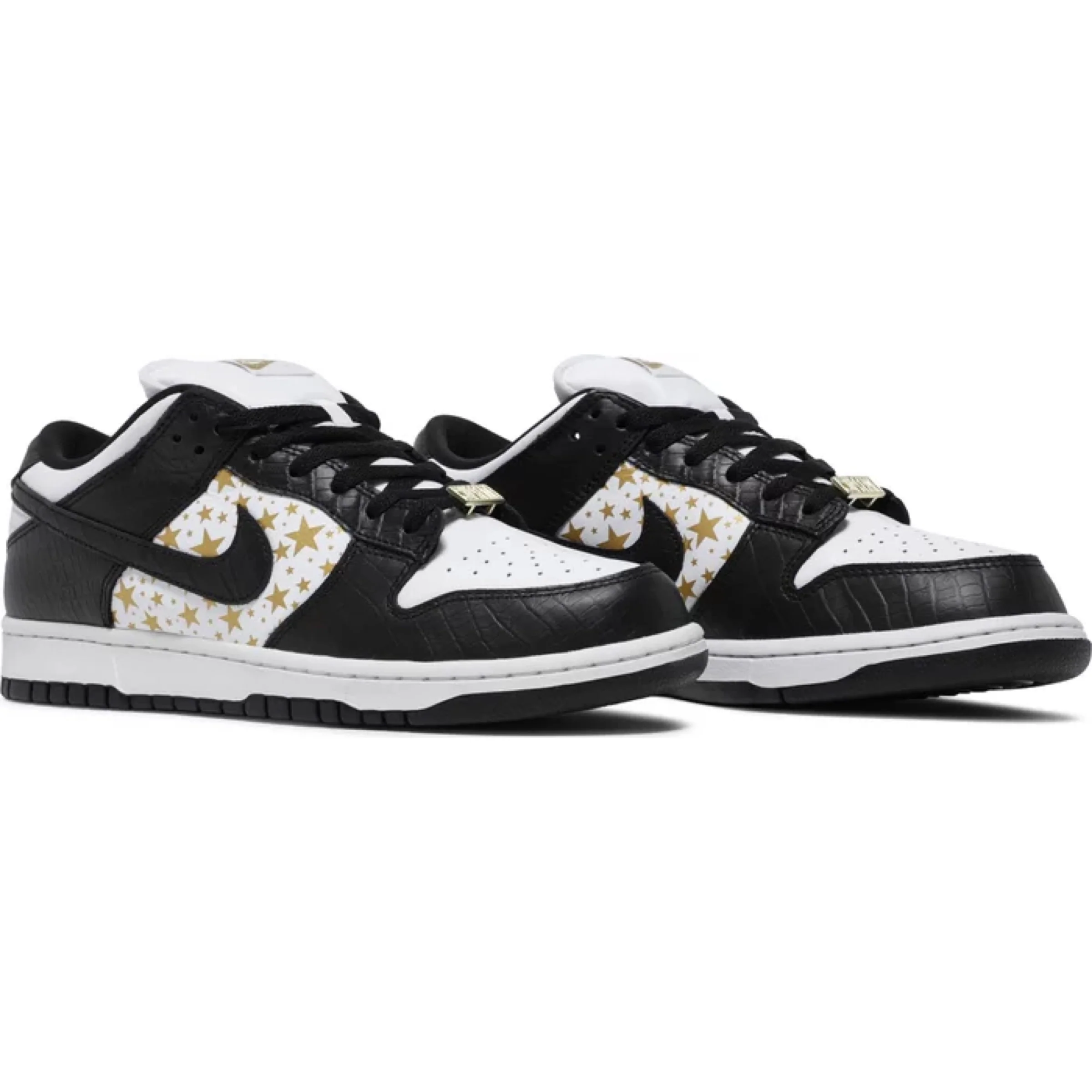 Supreme x Nike SB Dunk Low 'Black' (2021) - Image 5