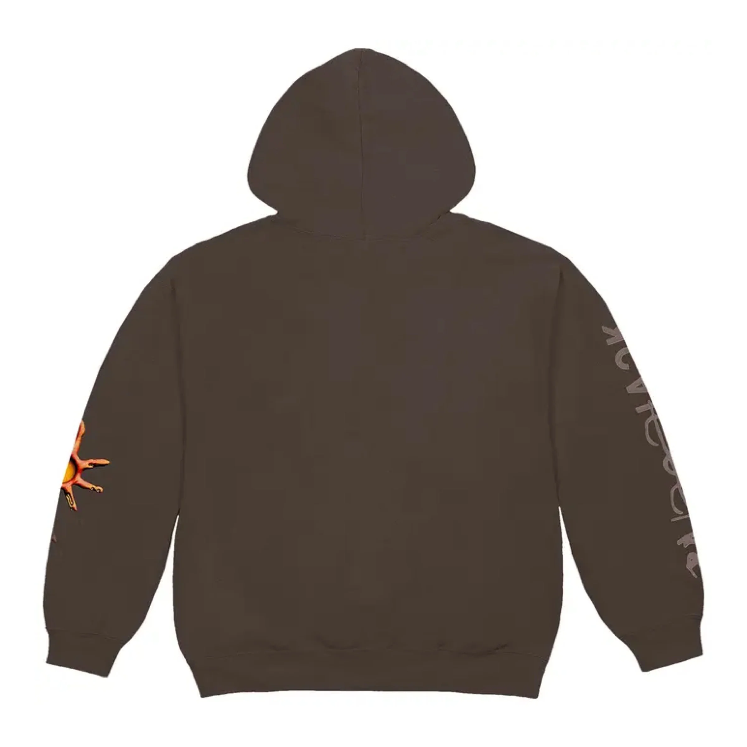 Travis Scott Cactus Jack Reverse Dog Zip Up Hoodie - Brown - Image 2