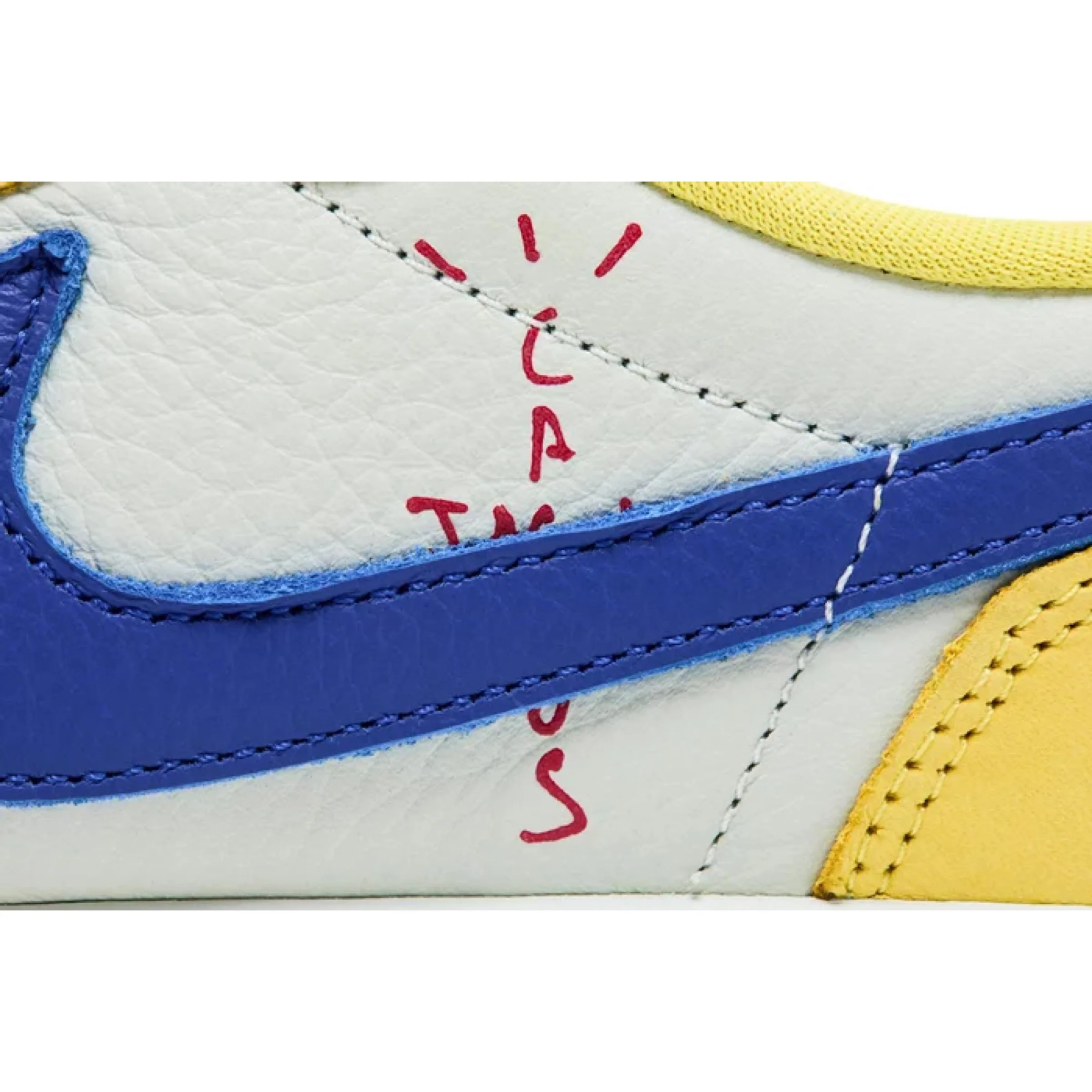 Travis Scott x Air Jordan 1 Retro Low OG SP 'Canary' (Women's) - Image 6