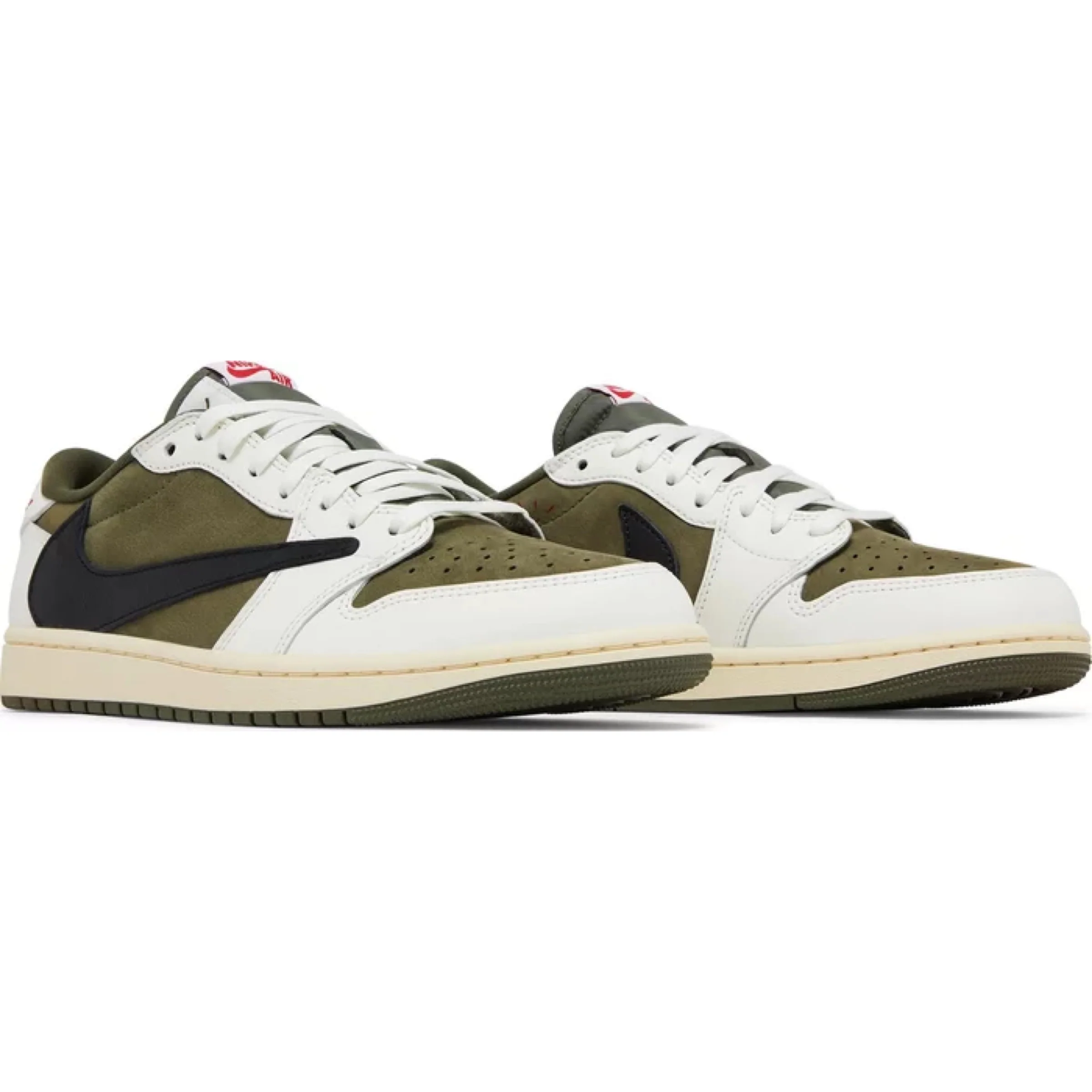 Travis Scott x Air Jordan 1 Retro Low OG SP 'Medium Olive' - Image 5