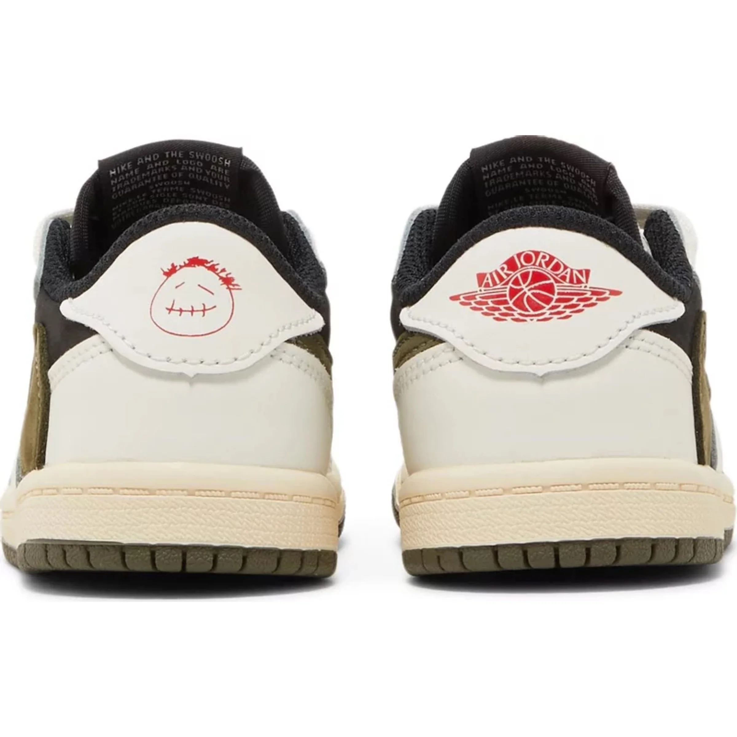 Travis Scott x Air Jordan 1 Retro Low OG SP 'Olive' (TD) - Image 4