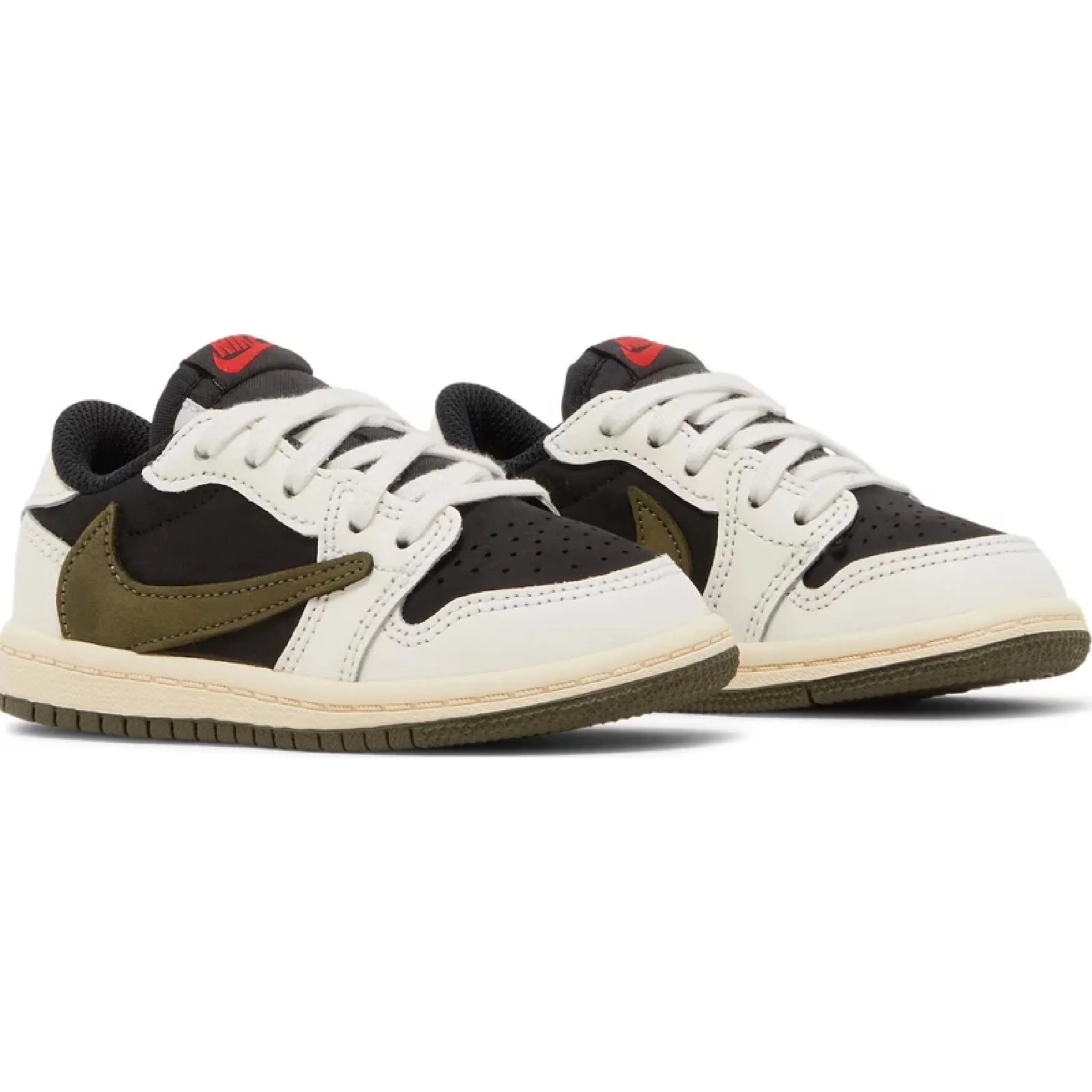 Travis Scott x Air Jordan 1 Retro Low OG SP 'Olive' (TD) - Image 5
