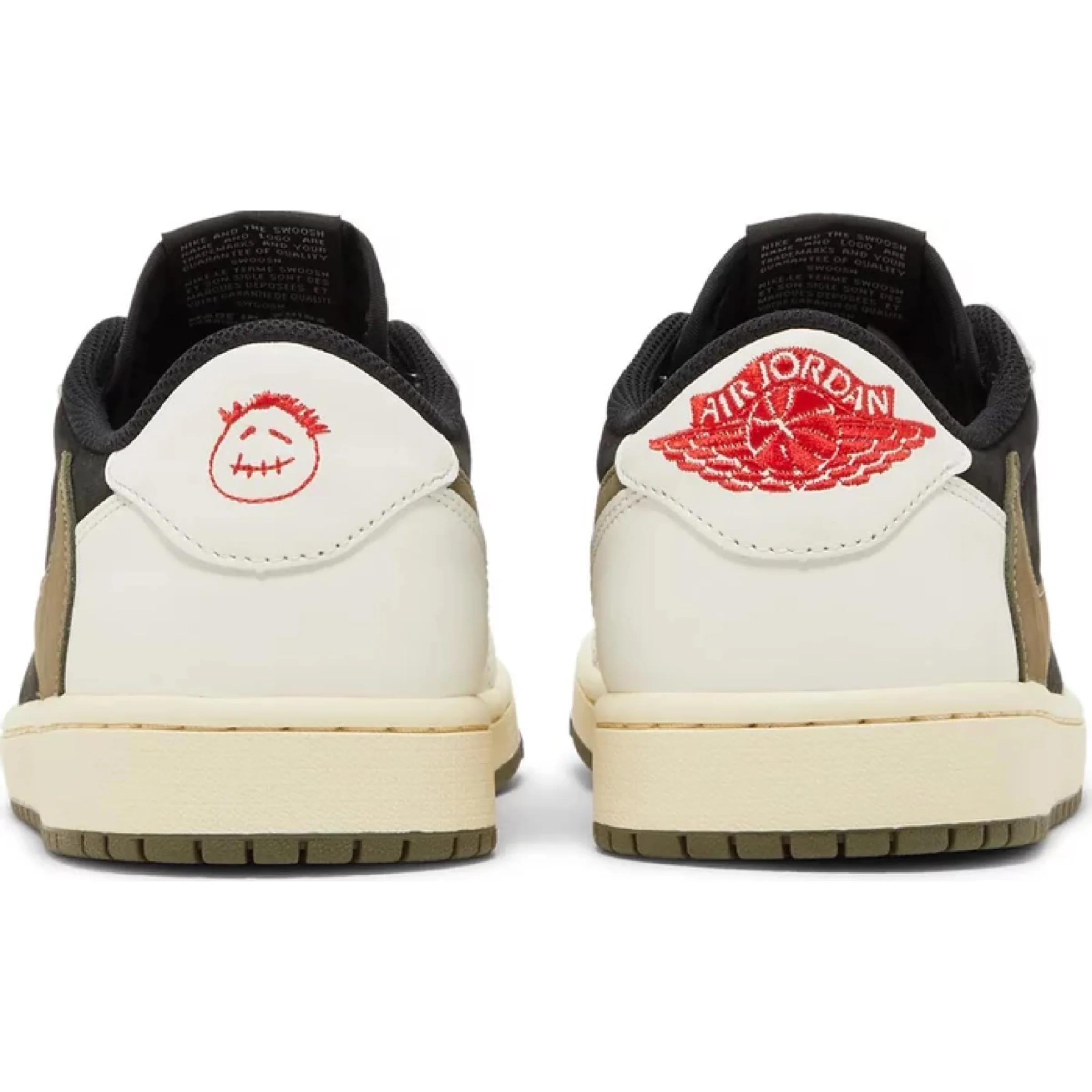 Travis Scott x Air Jordan 1 Retro Low OG SP 'Olive' (Women's) - Image 4