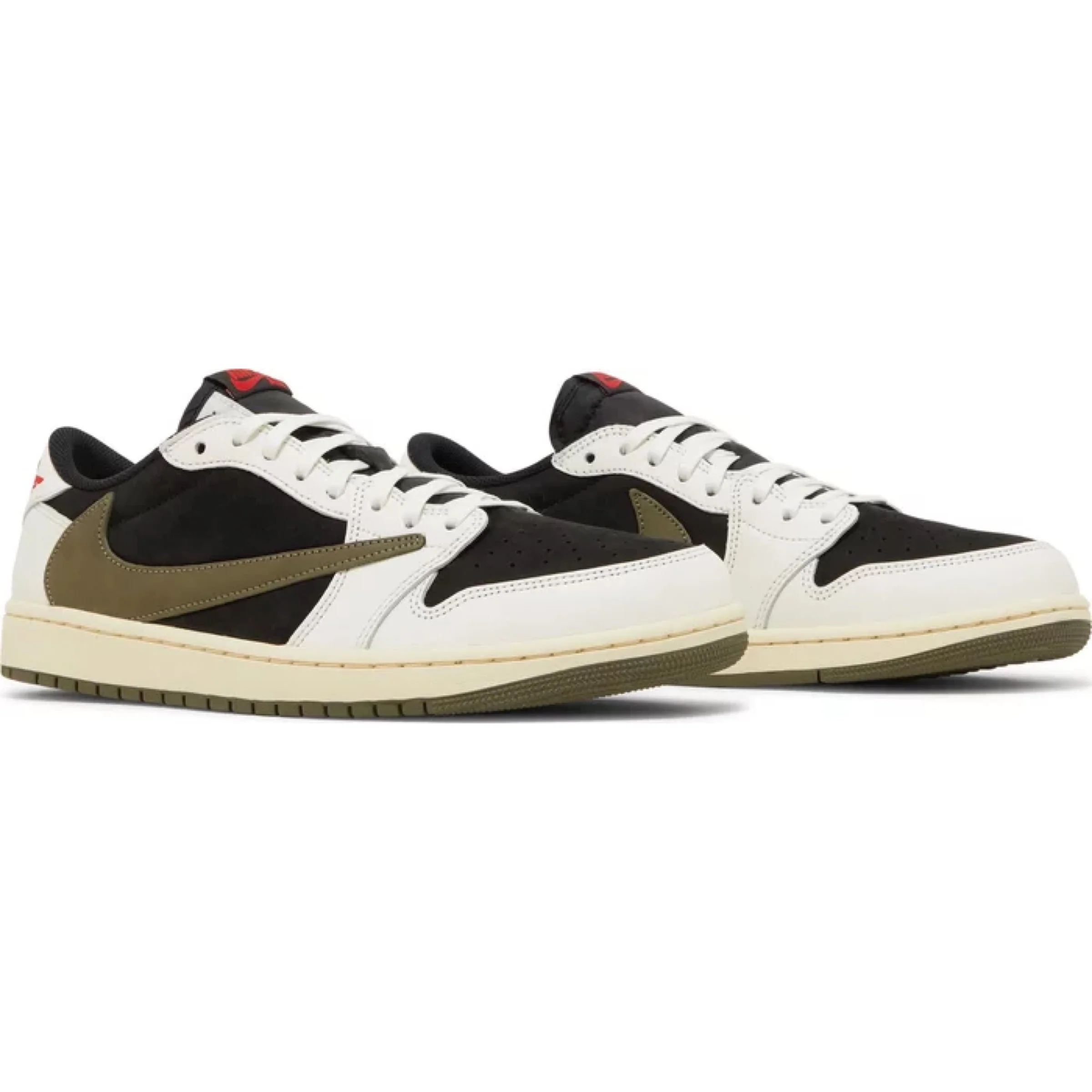 Travis Scott x Air Jordan 1 Retro Low OG SP 'Olive' (Women's) - Image 5