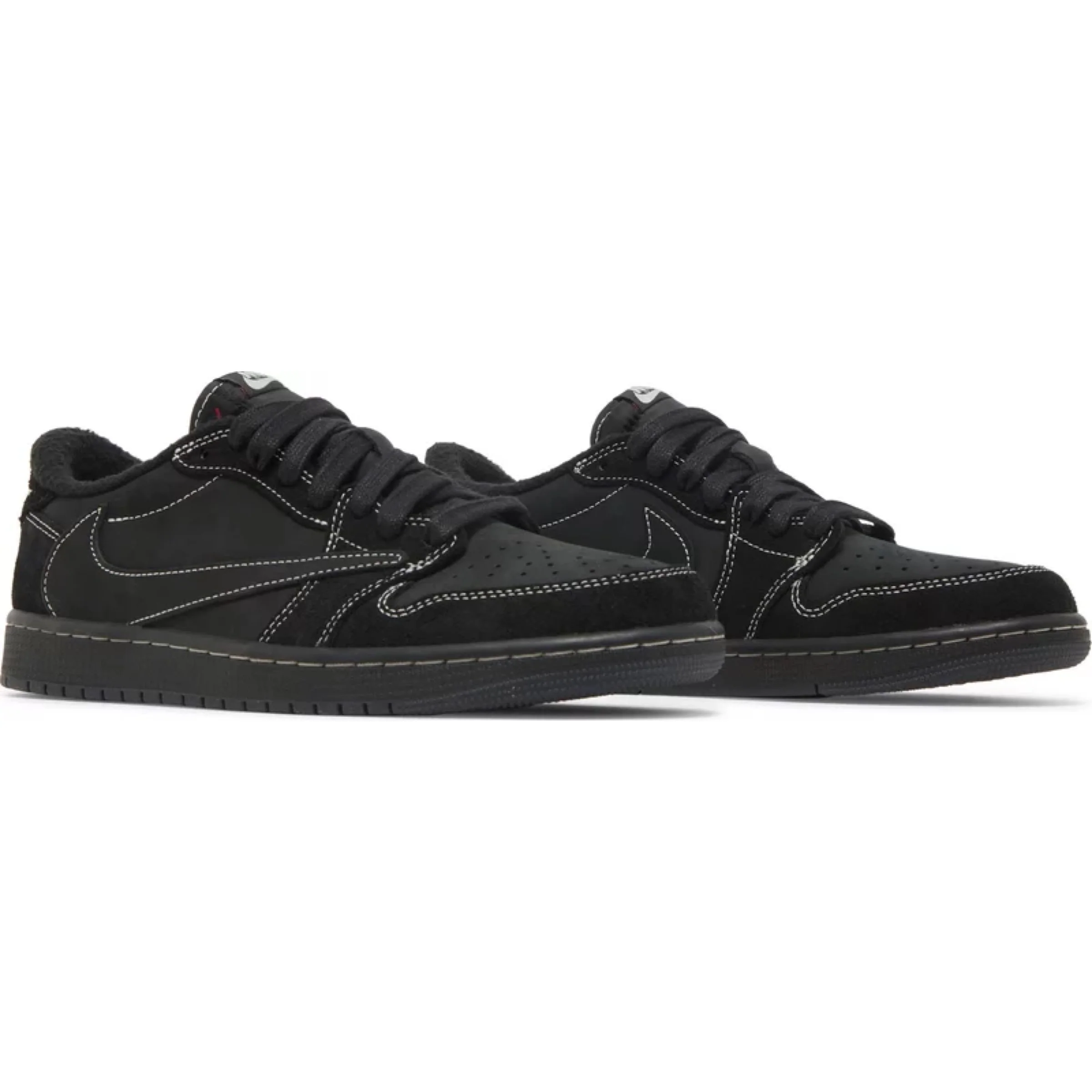 Travis Scott x Air Jordan 1 Retro Low SP 'Black Phantom' - Image 5