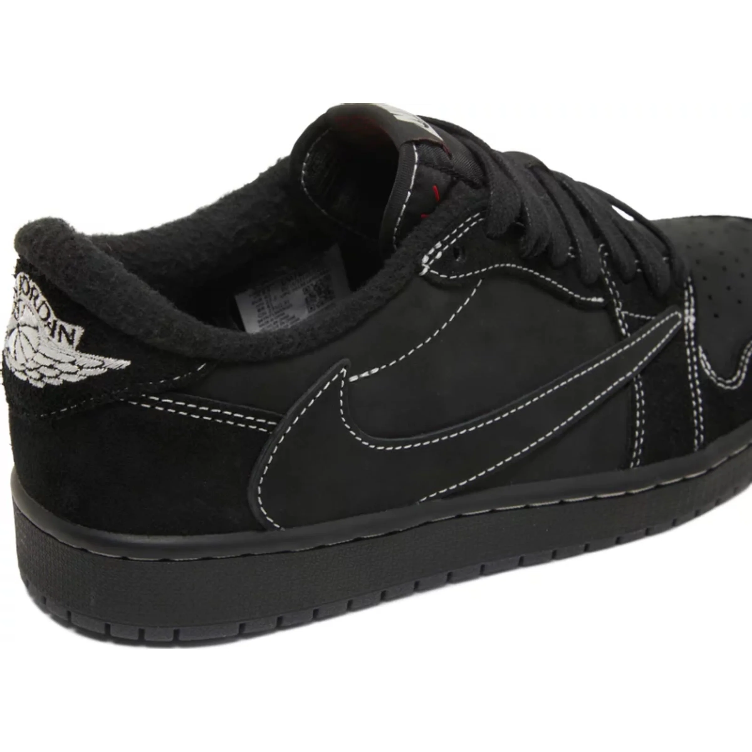 Travis Scott x Air Jordan 1 Retro Low SP 'Black Phantom' - Image 6