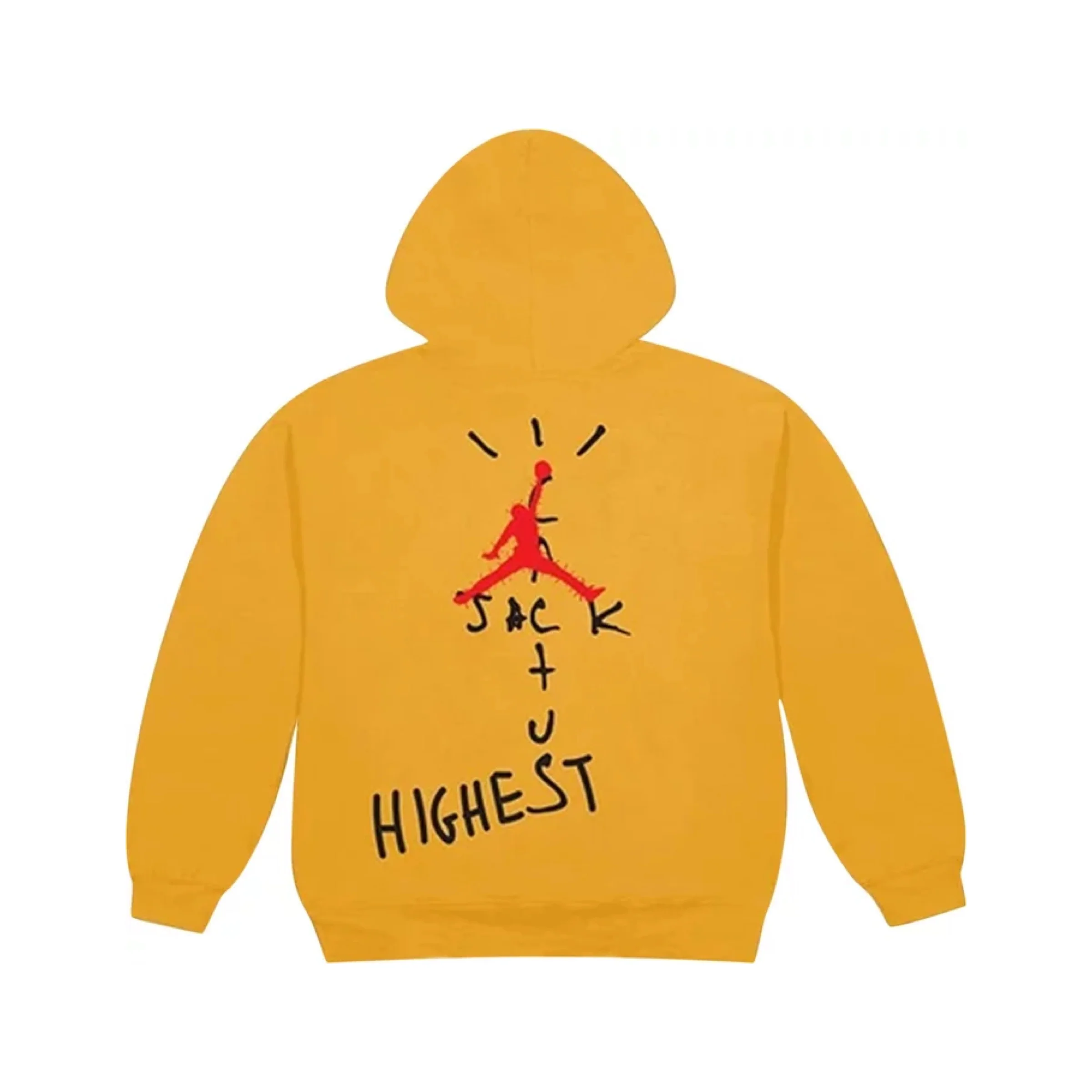 Travis Scott x Jordan Cactus Jack Highest Hoodie - Gold - Image 2