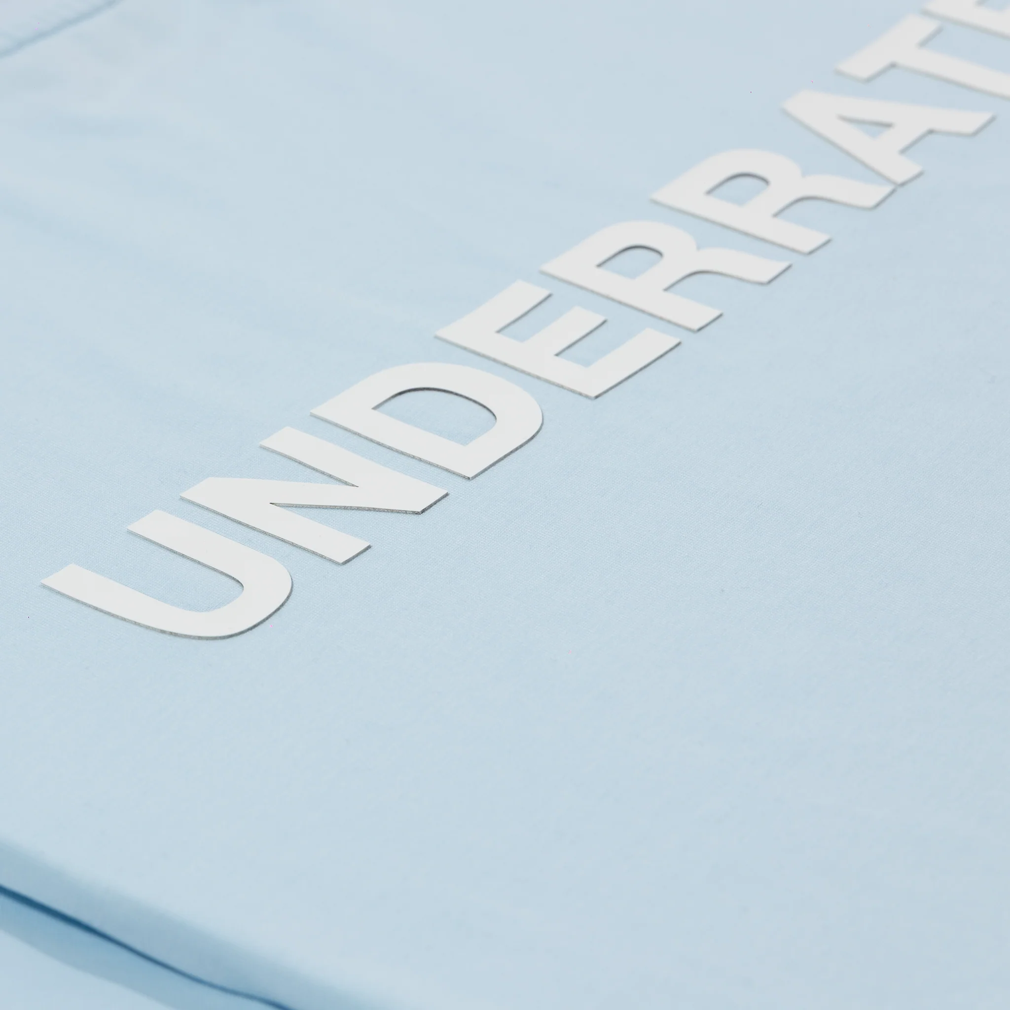 UNDERRATED Classic Logo T-Shirt - Sky Blue - Image 3