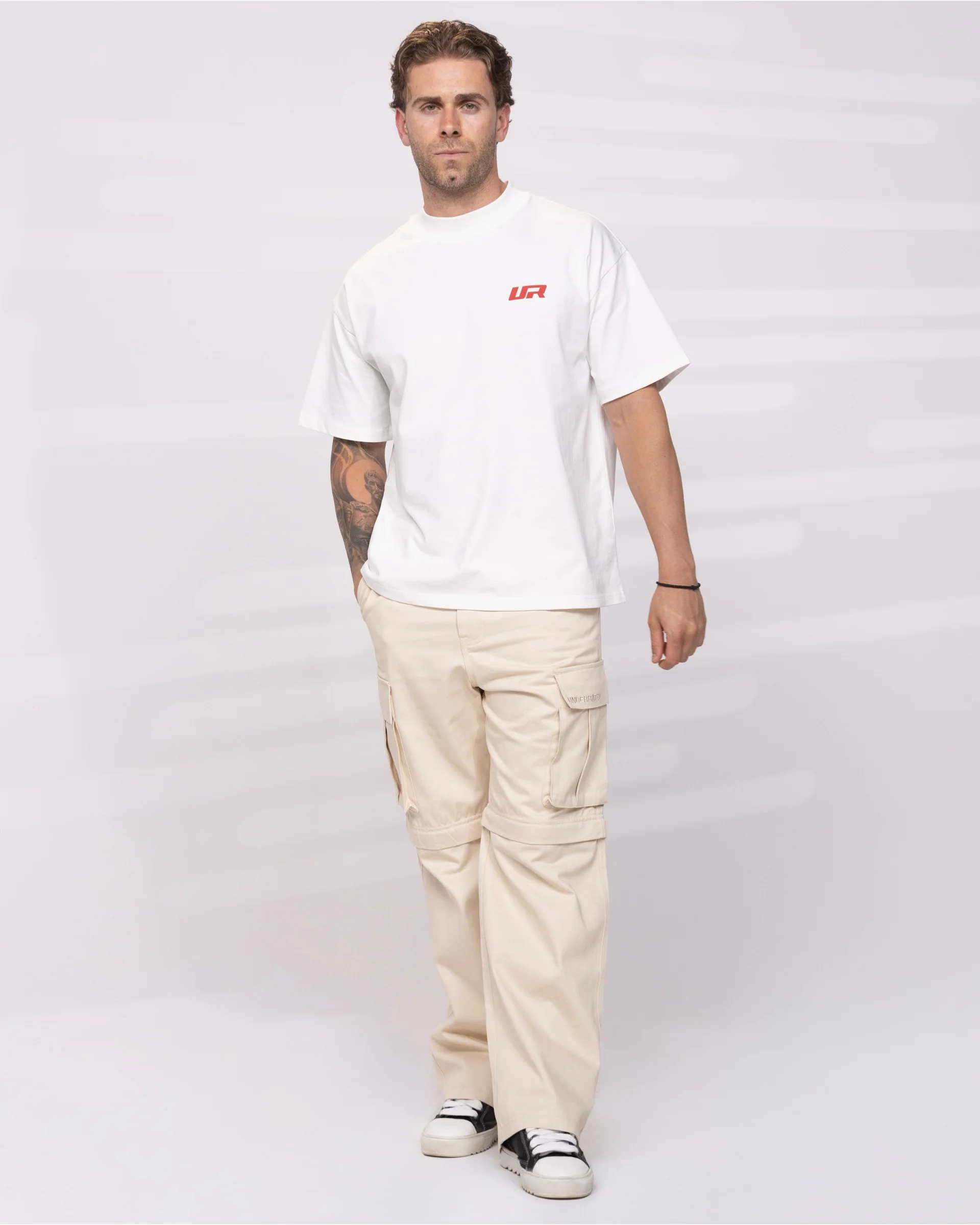 UNDERRATED Racing Co T-Shirt - White - Image 3