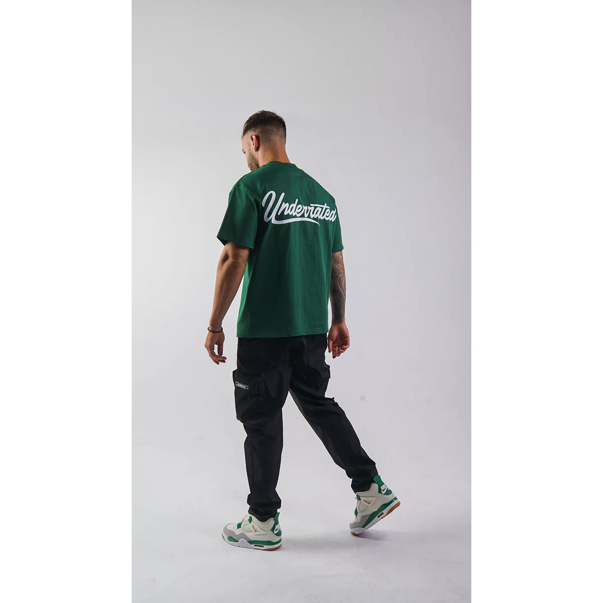 Underrated Signature T-Shirt - Forest Green - Image 8