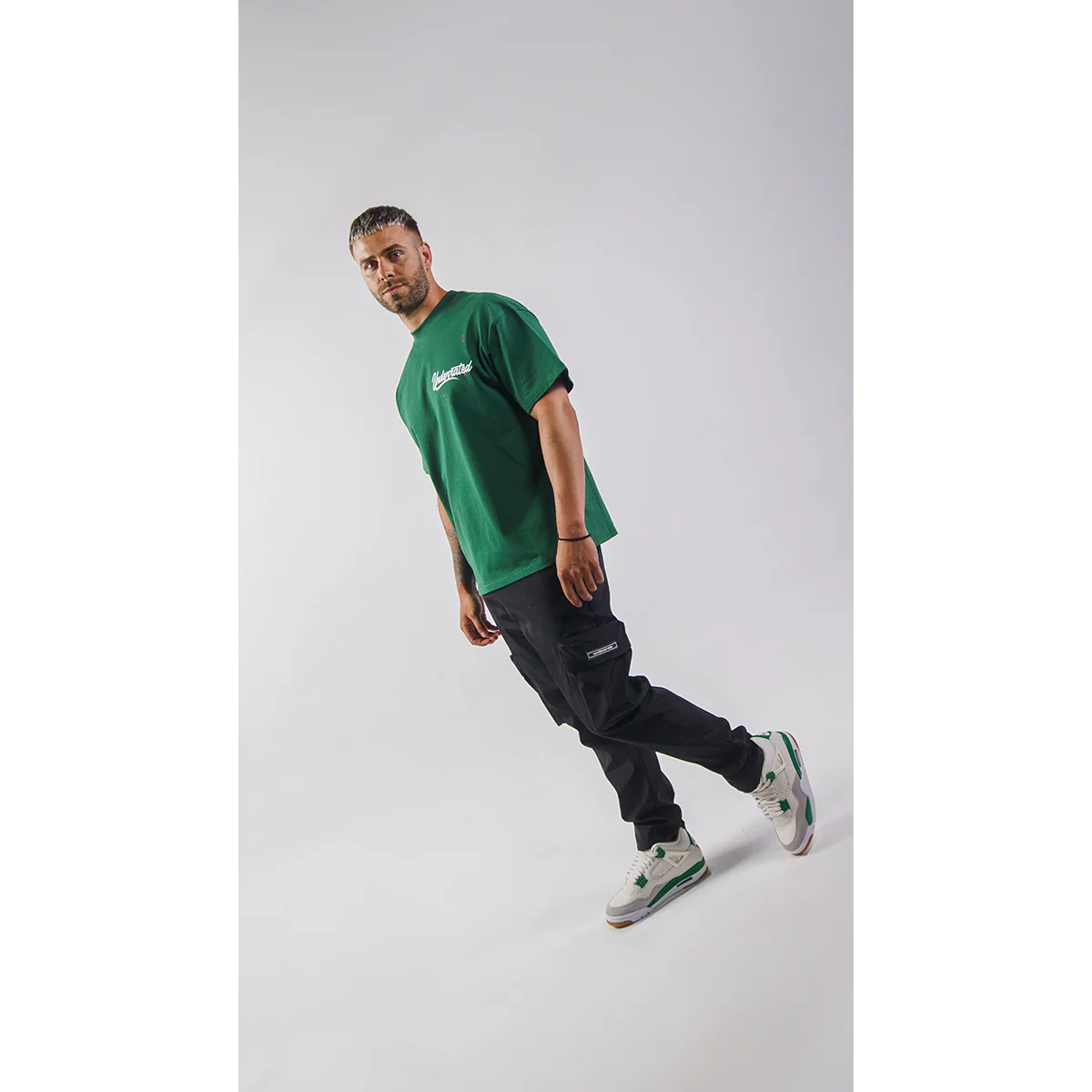 Underrated Signature T-Shirt - Forest Green - Image 9