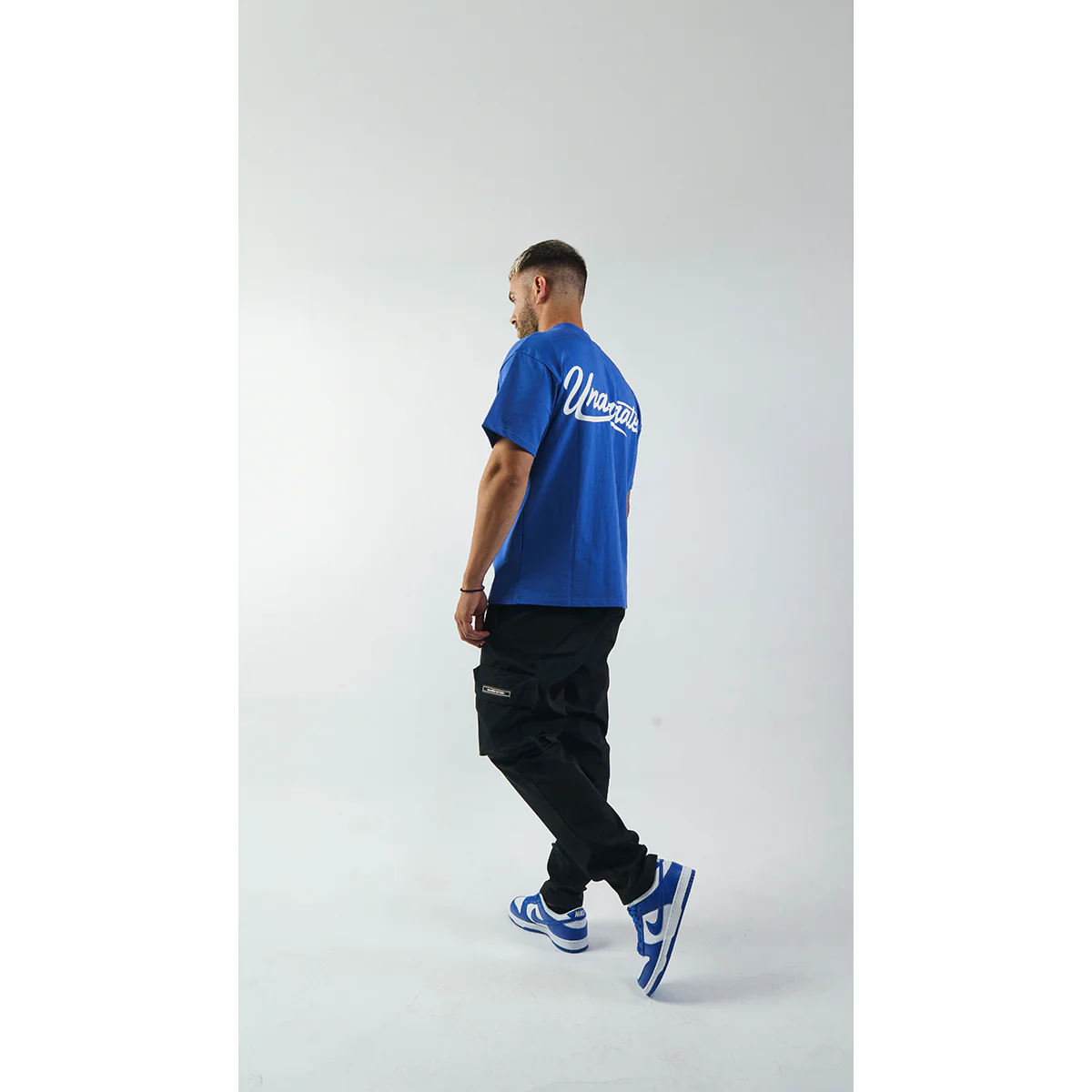 Underrated Signature T-Shirt - Royal Blue - Image 9