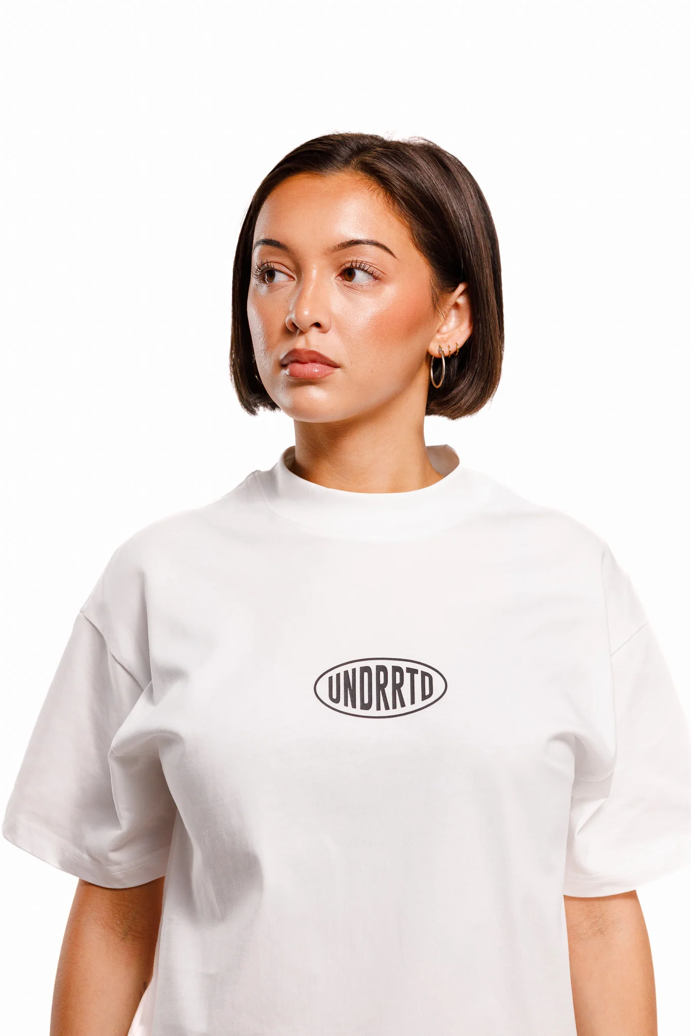 UNDERRATED Stamp T-Shirt - White - Image 2