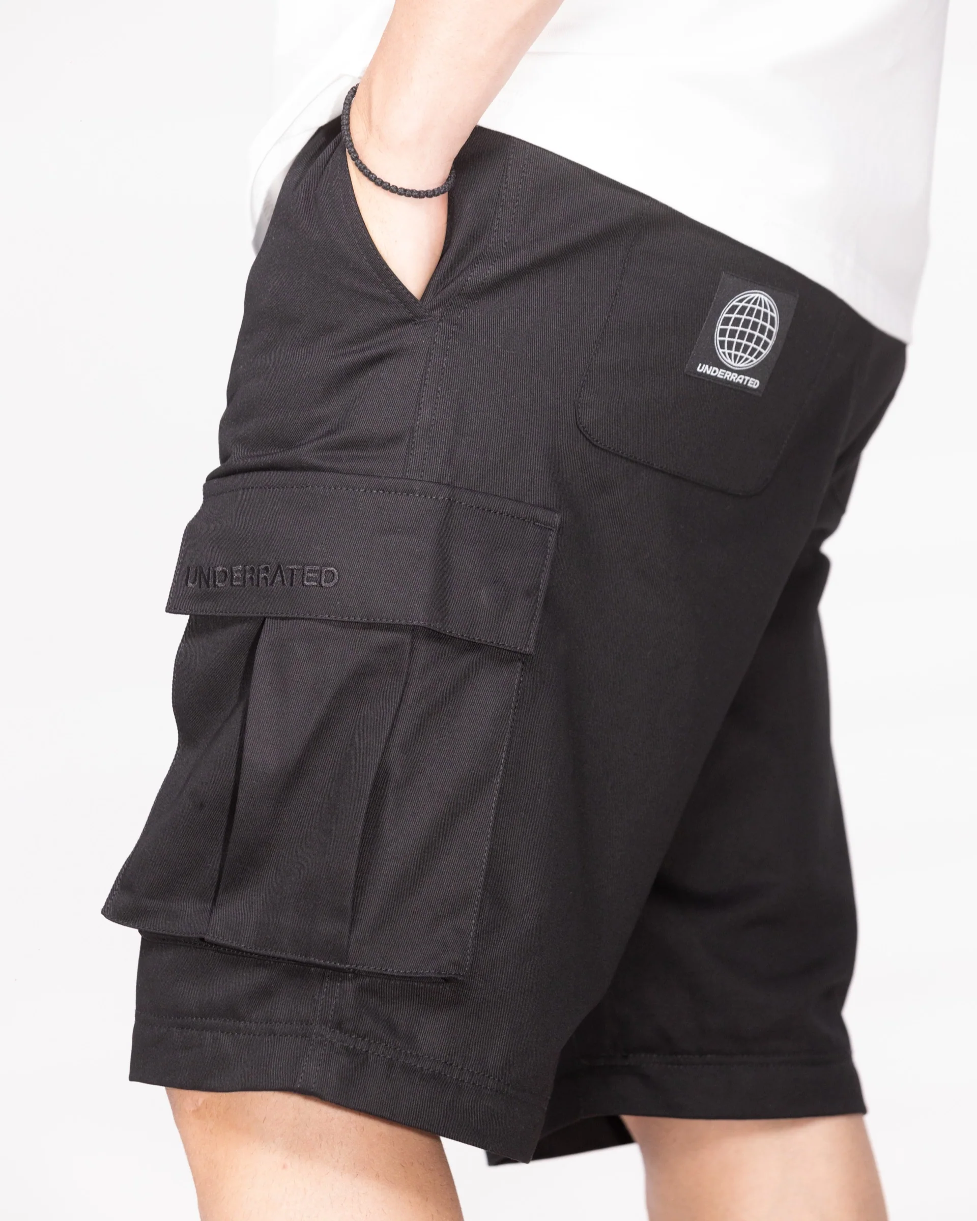 UNDERRATED Zip-Off Cargo Pant - Black - Image 10