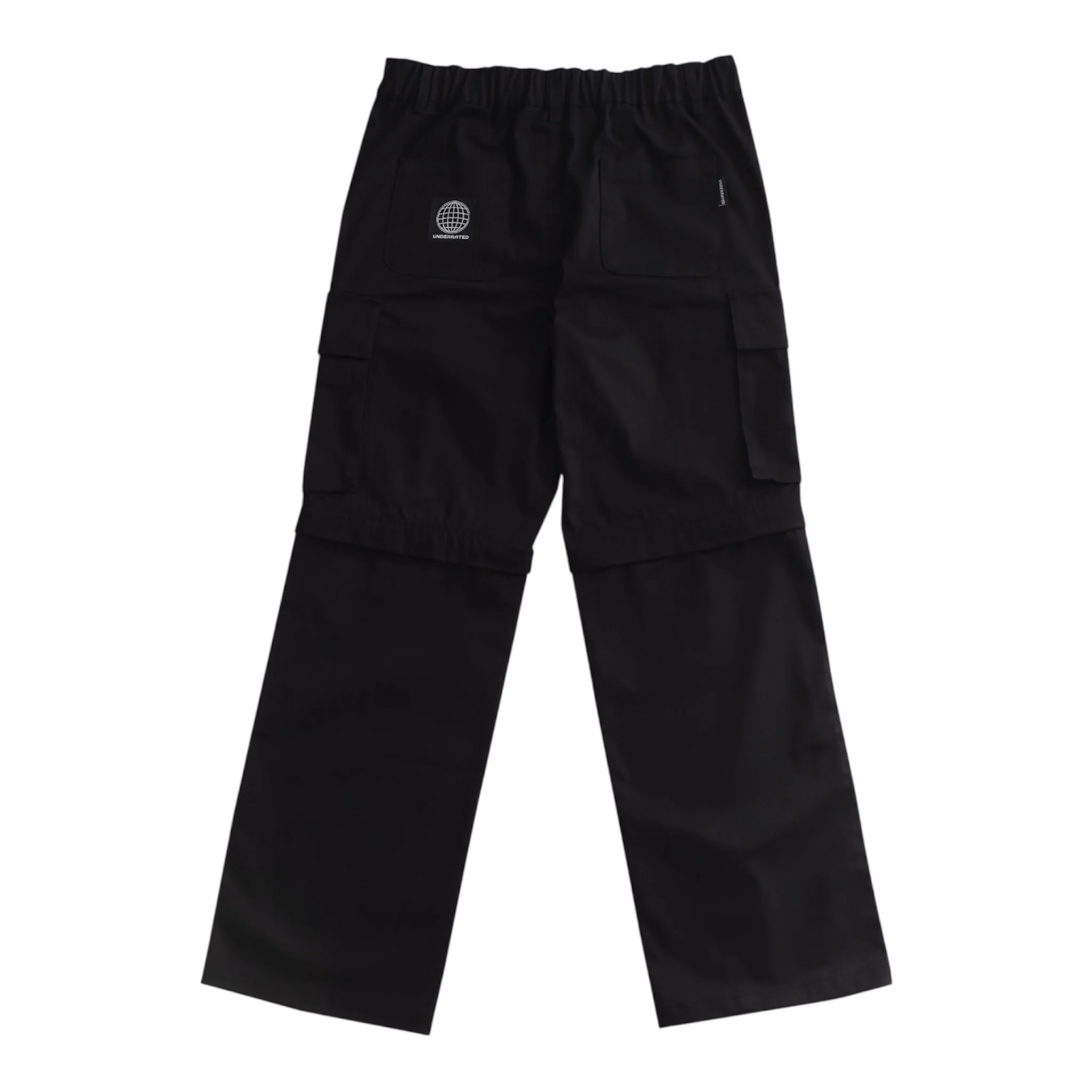 UNDERRATED Zip-Off Cargo Pant - Black - Image 2