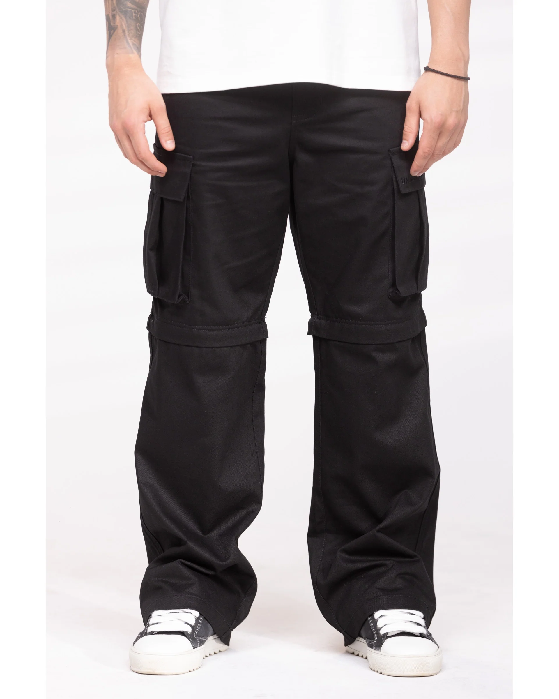 UNDERRATED Zip-Off Cargo Pant - Black - Image 6
