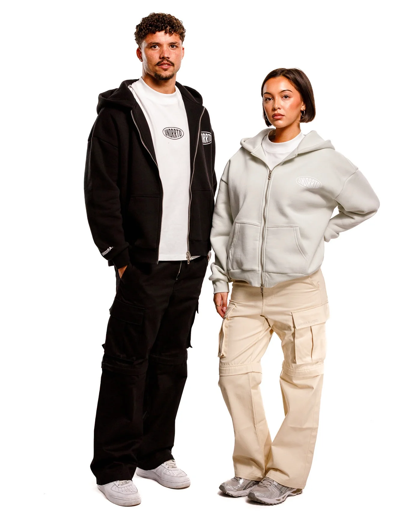 UNDERRATED Zip-Off Cargo Pant - Cream - Image 5