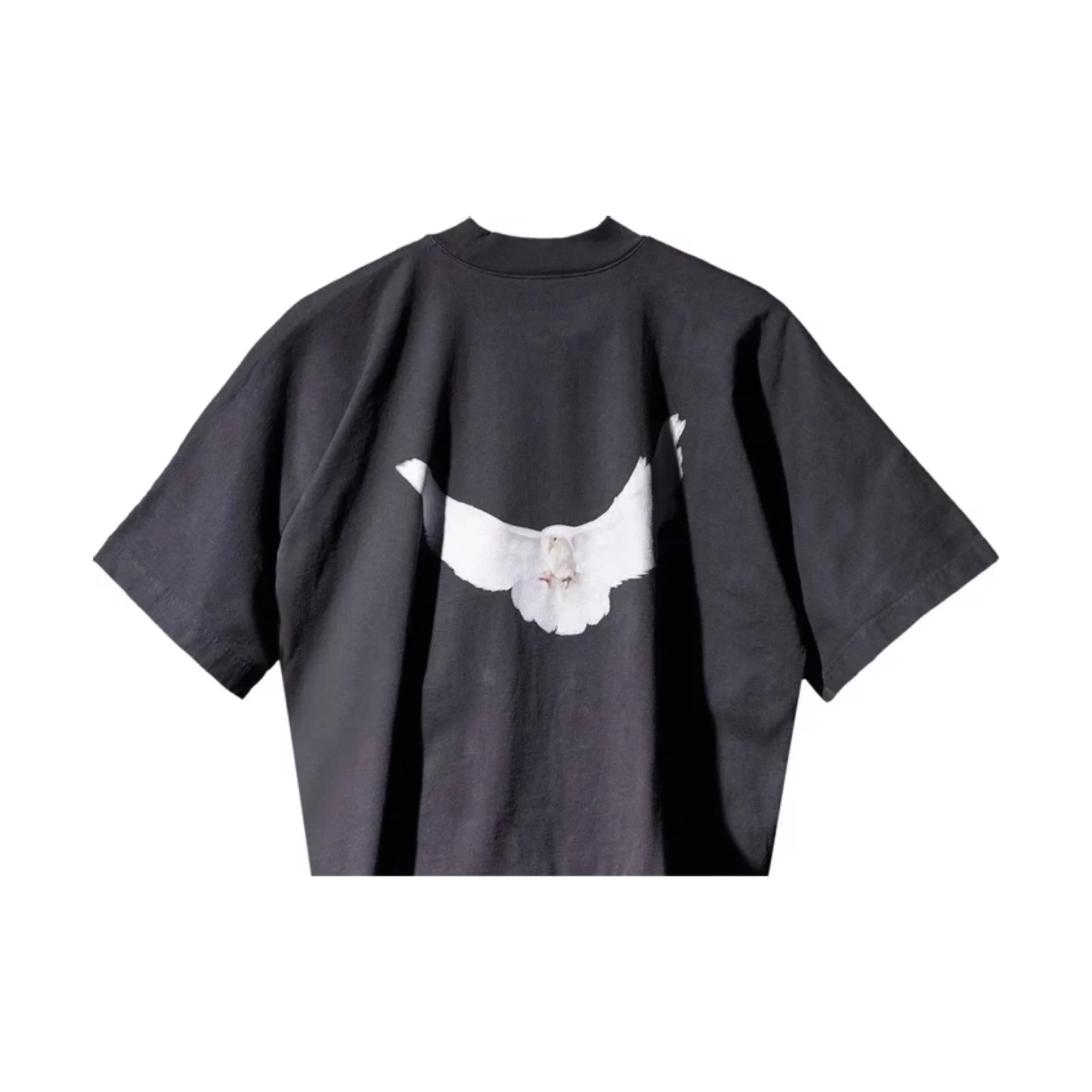 Yeezy x GAP Engineered by Balenciaga Dove No Seam T-Shirt - Black - Image 2